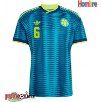 Camiseta Colombia Richard Rios #6 Visitante Equipación Mundial 2026 manga corta